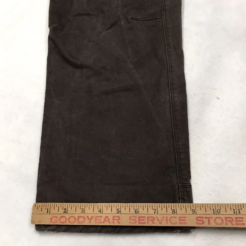 KUHL Rydr Pants Men 36x32 Brown Vintage Patina Dye Articulated Knee Hiking Work - Picture 10 of 16
